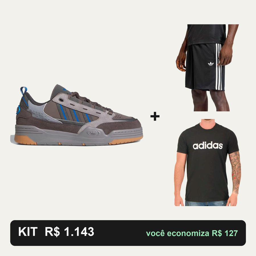 Kit Adidas Adi2000 + Shorts Adidas + Camiseta Adidas — O look completo