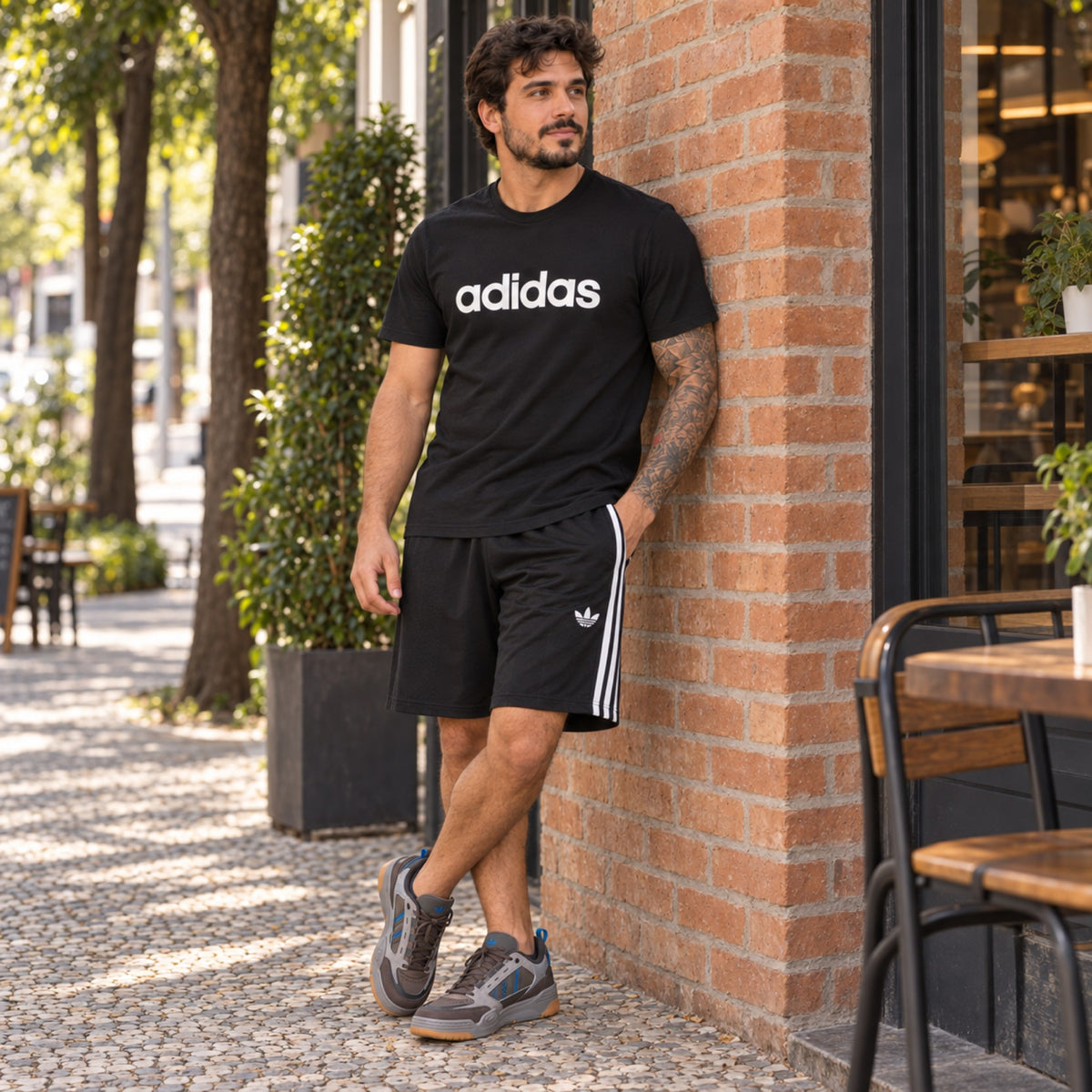 Look completo em pé: Tênis Adidas Adi2000 Masculino