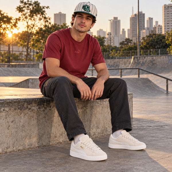 Look completo: Tênis Puma Suede Xl Unissex