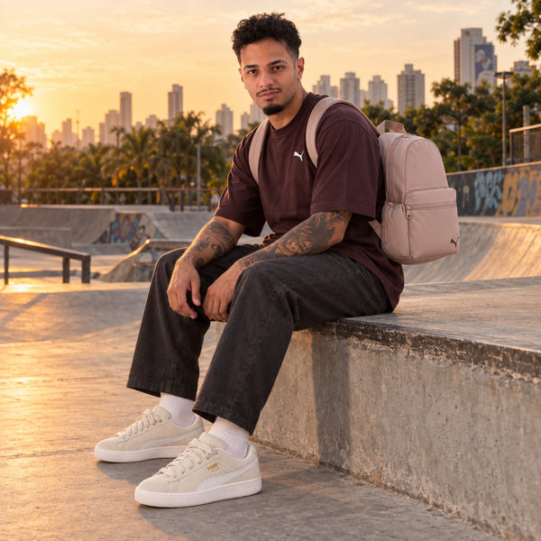 Look completo: Tênis Puma Suede Xl Unissex