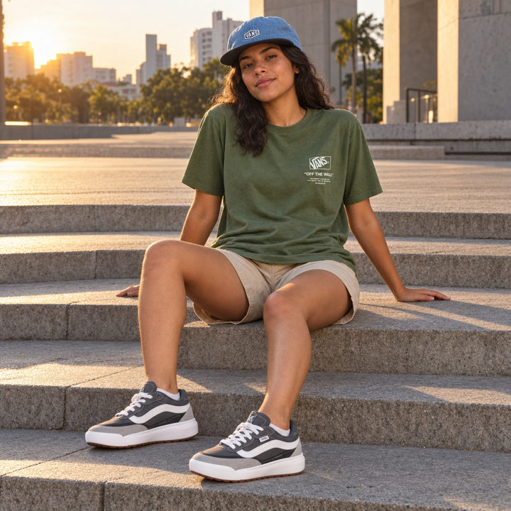 Kit Vans Ultrarange 2.0 Se + Camiseta Vans + Boné Vans