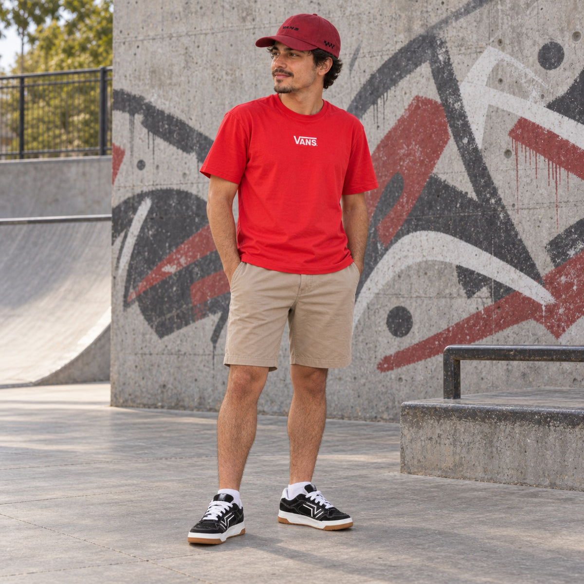 Look completo em pé: Tênis Vans Upland Unissex