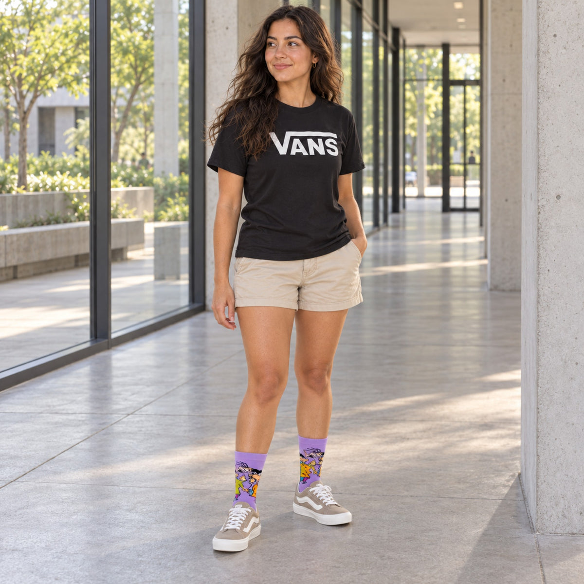 Look completo em pé: Tênis Vans Knu Skool Feminino