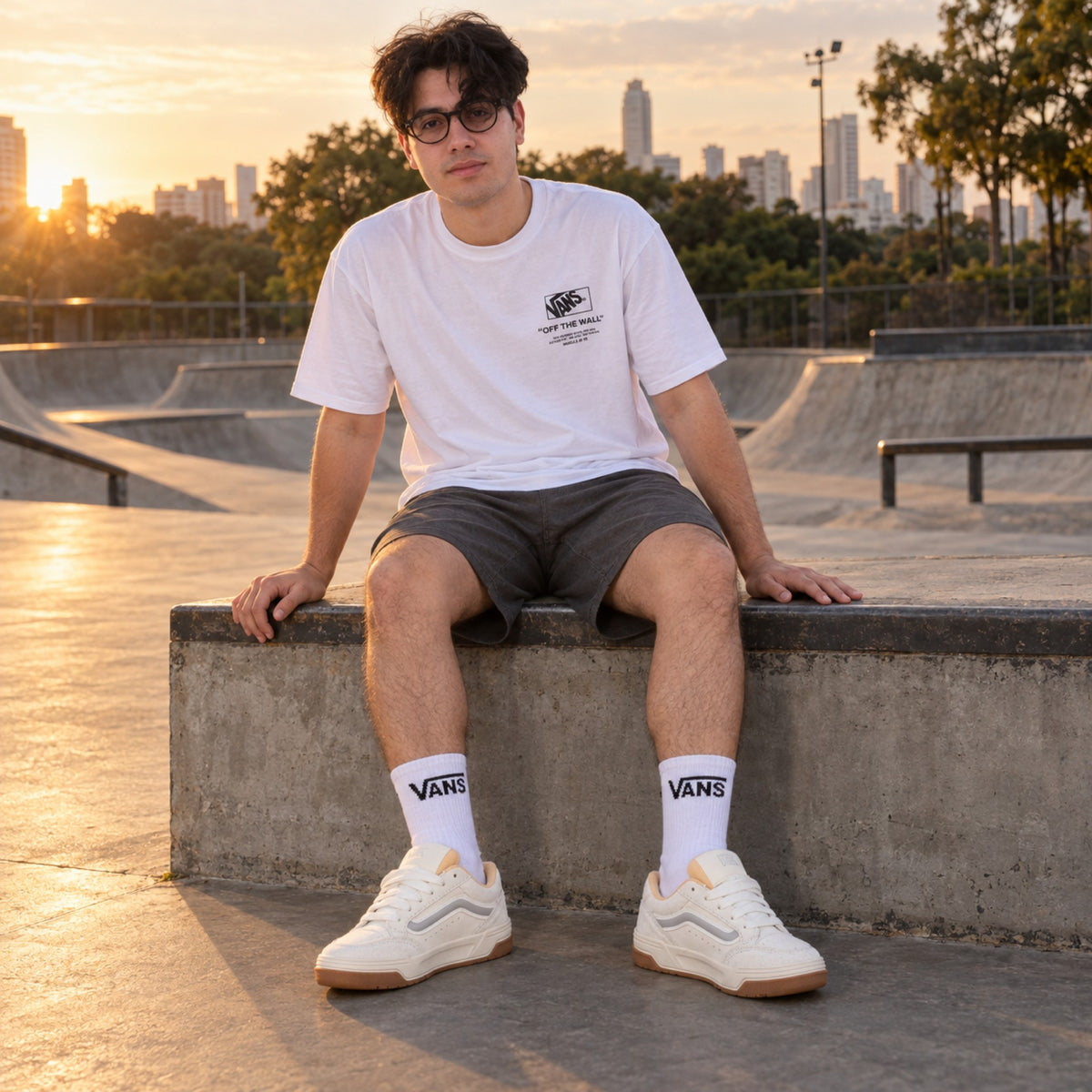 Look completo: Tênis Vans Hylane Unissex