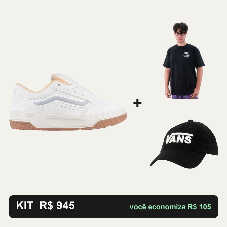 Kit Vans Hylane + Camiseta Vans + Boné Vans — O look completo