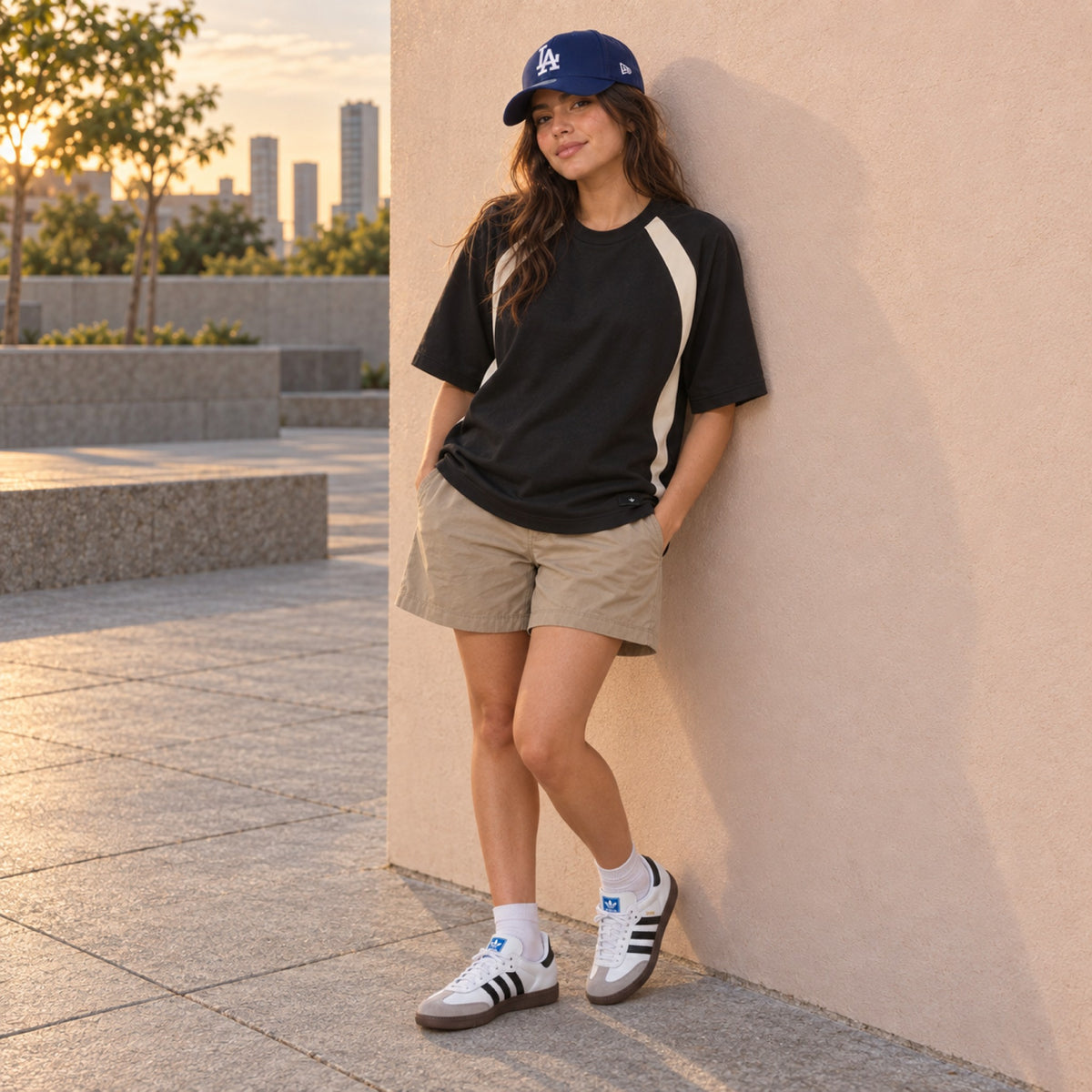 Look completo em pé: Tênis Adidas Samba Og Unissex