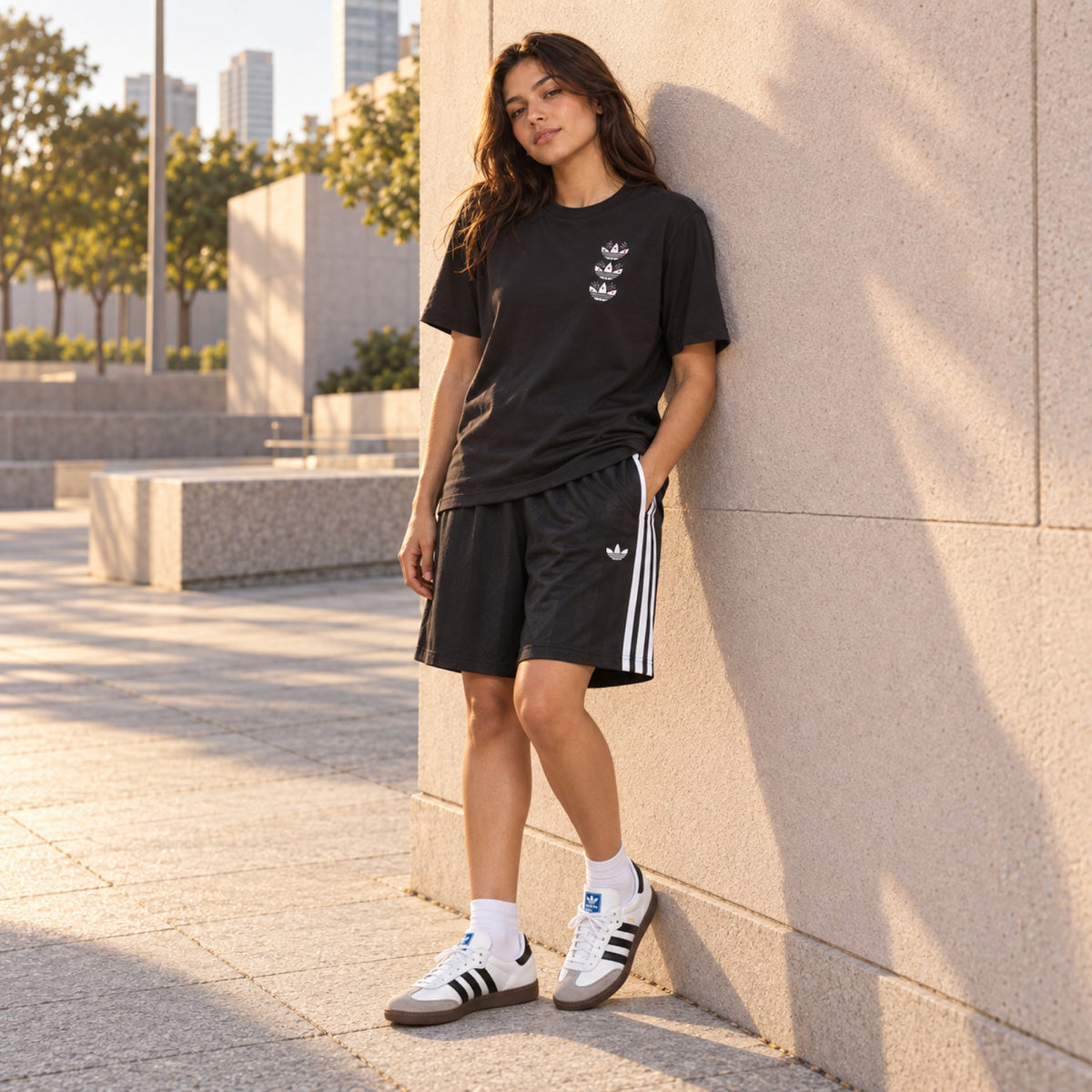 Look completo em pé: Tênis Adidas Samba Og Unissex