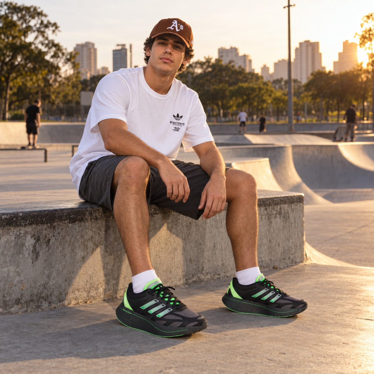 Look completo: Tênis Adidas Adizero Aruku Masculino
