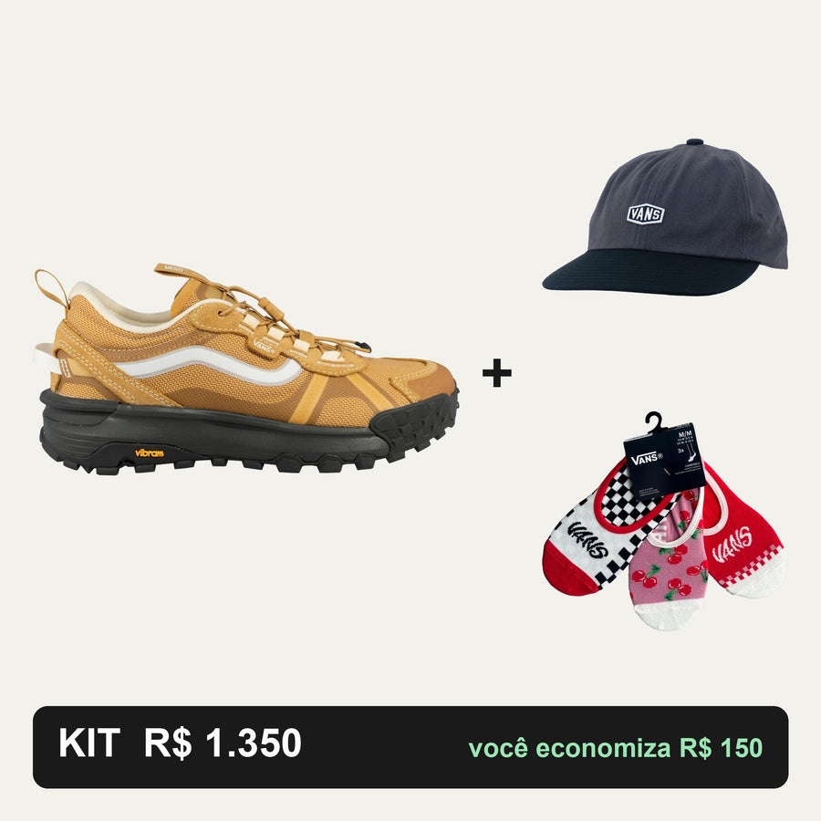 Kit Vans Crosspath Xc + Boné Vans + Meia Vans — O look completo