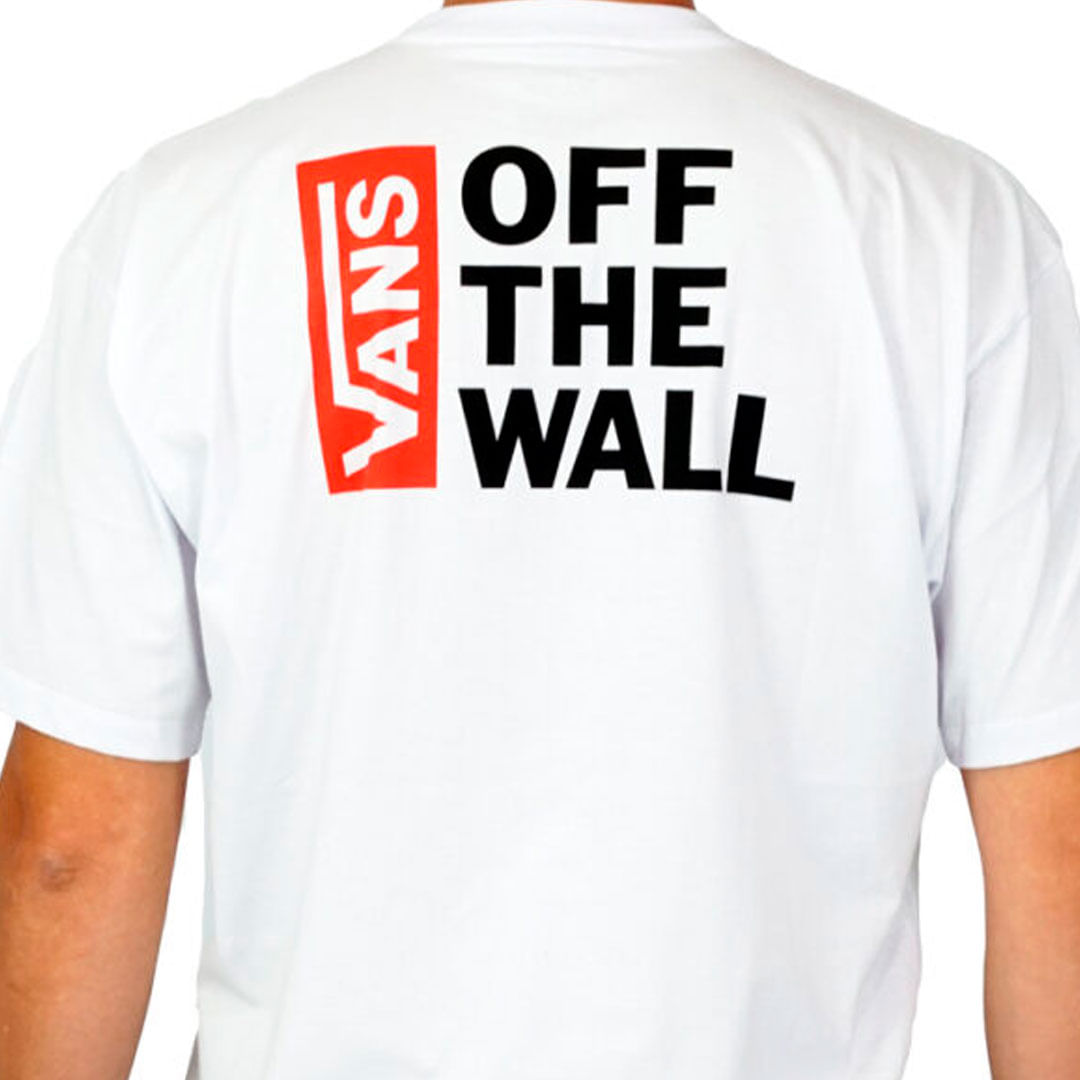 Camiseta Vans Off The Wall Masculino — detalhe 1