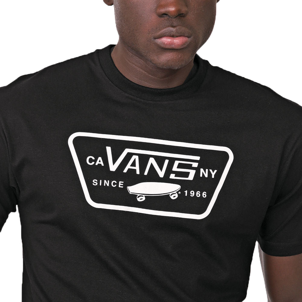 Camiseta Vans Full Patch — detalhe