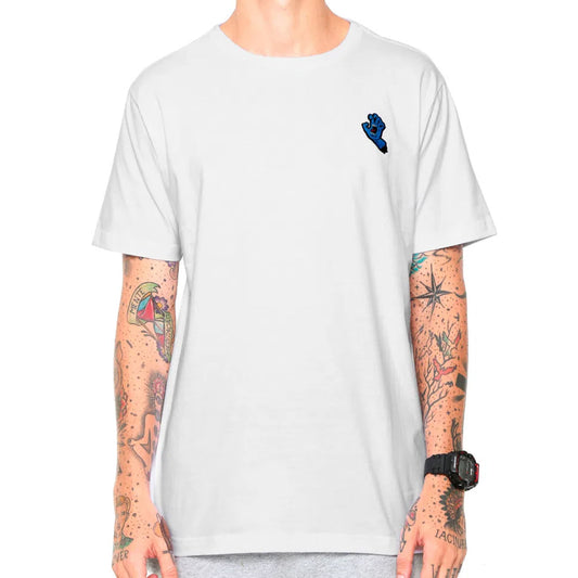 Camiseta Santa Cruz Hand Chest Masculino