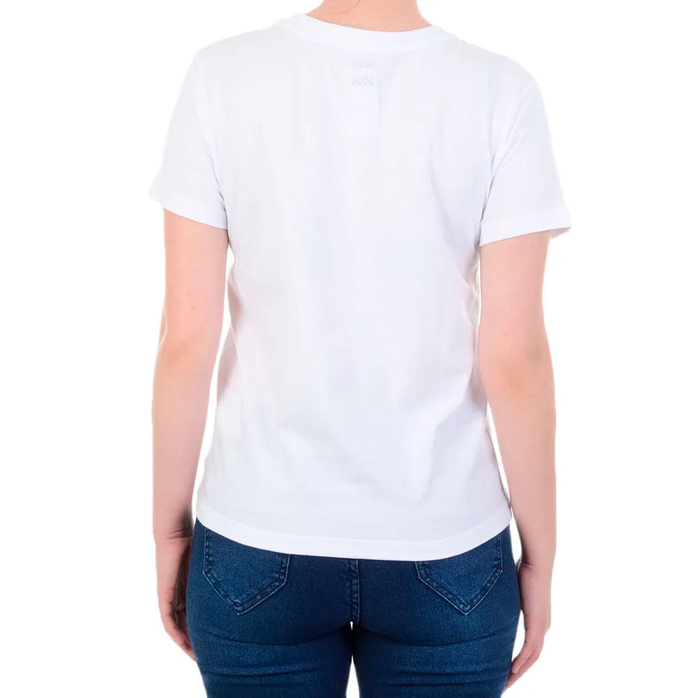 Camiseta Vans Flying C Crew Feminino — detalhe 2