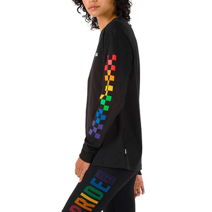 Camiseta Vans M/L Check X Pride Feminino