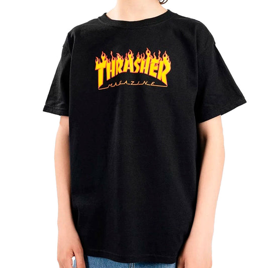Blusa Thrasher Flame Infantil