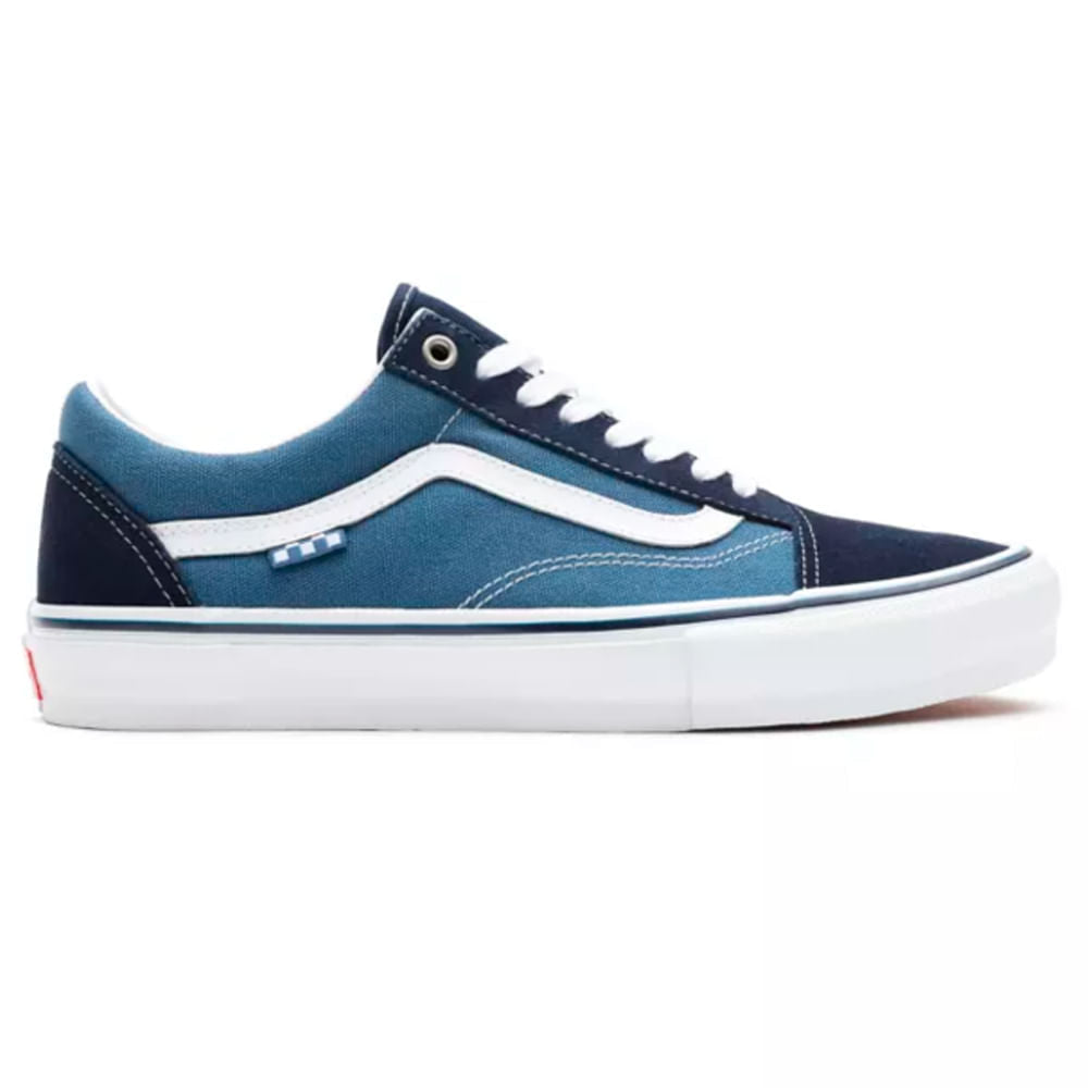 Vans Skate Old Skool navy — lateral