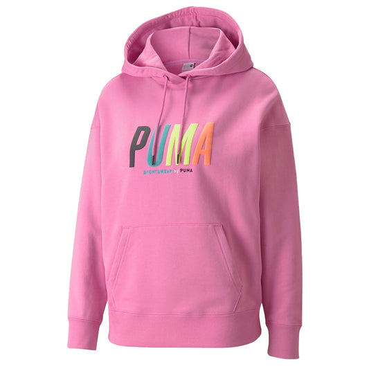 Blusa Puma Graphic Hoodie Tr Feminino