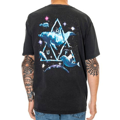 Camiseta Huf Space Dolphins Masculino