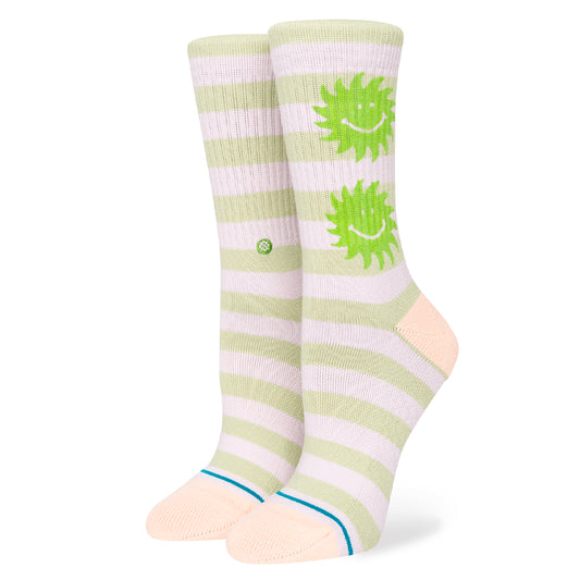 Meia Stance Smiiley Crew Unissex