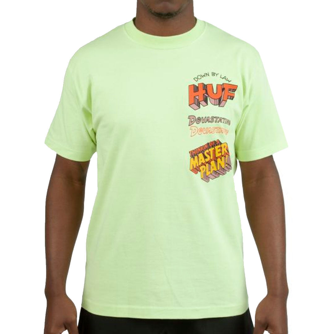 Camiseta Huf Master Plan Masculino