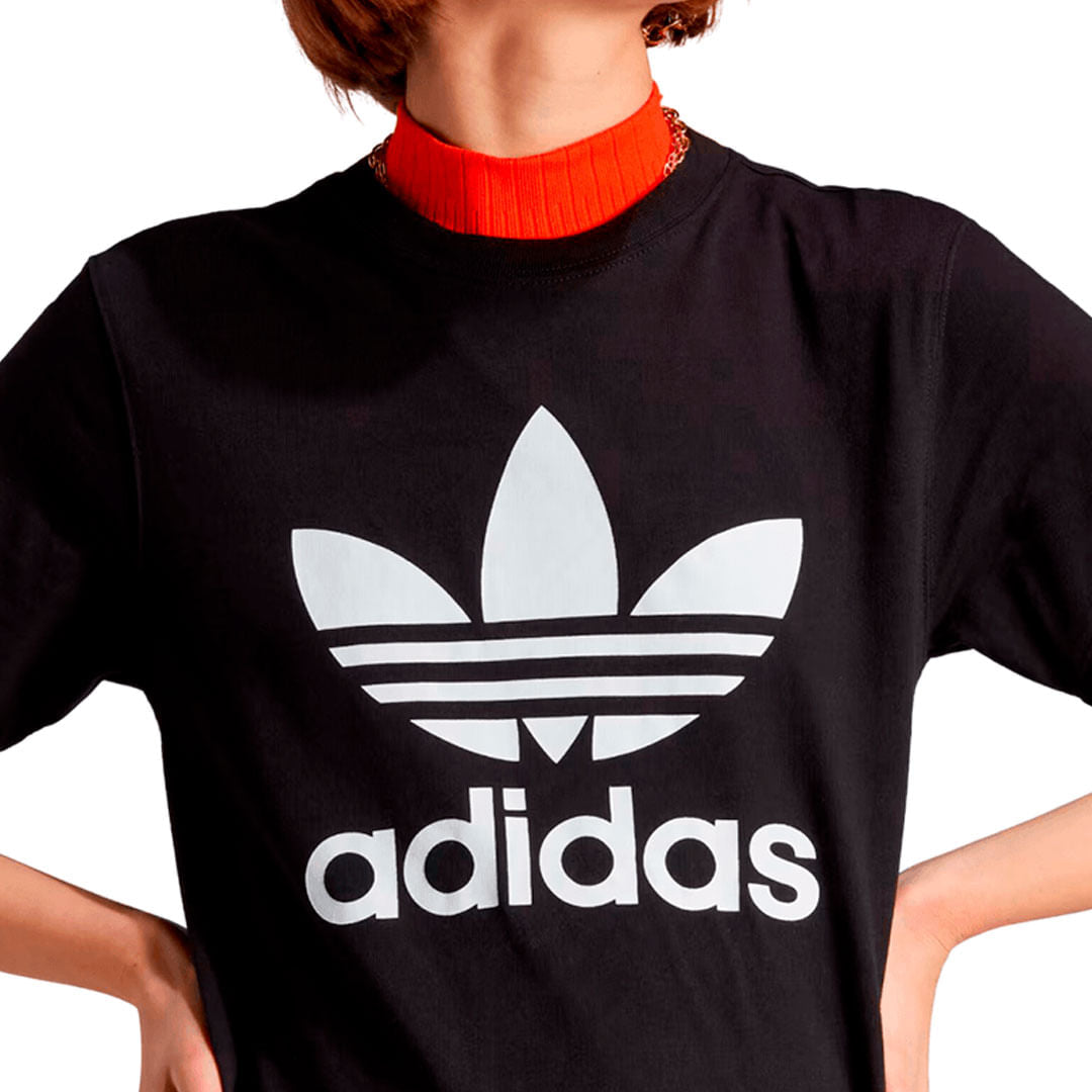 Camiseta Adidas Trefoil Feminino