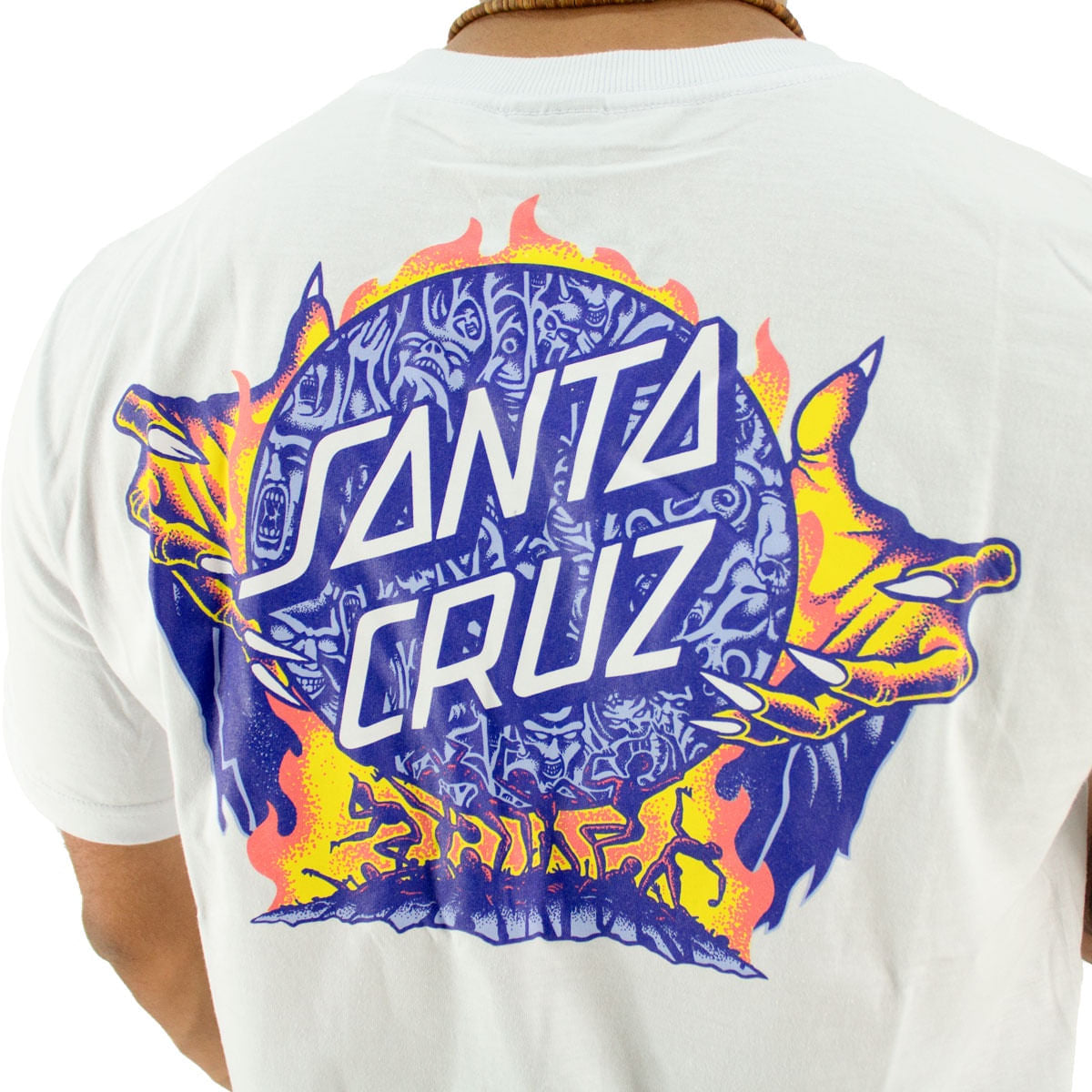 Camiseta Santa Cruz Knox Firepit Masculino