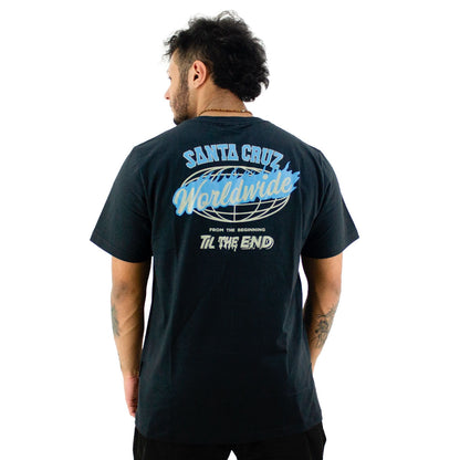 Camiseta Santa Cruz Worldwide Masculino