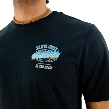 Camiseta Santa Cruz Worldwide Masculino