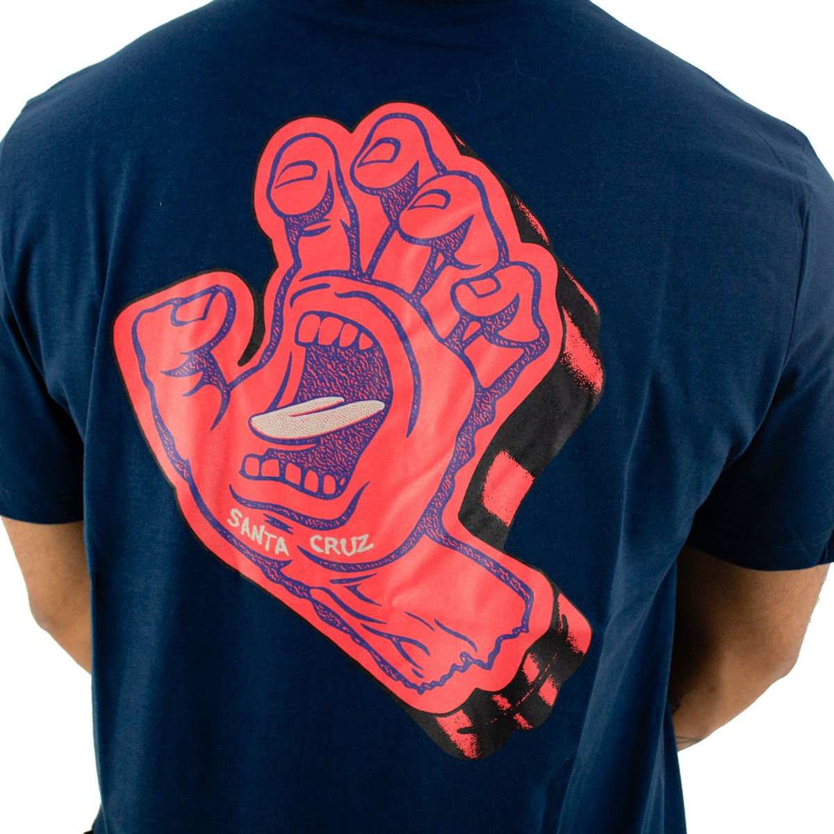 Camiseta Santa Cruz Foam Hand Masculino