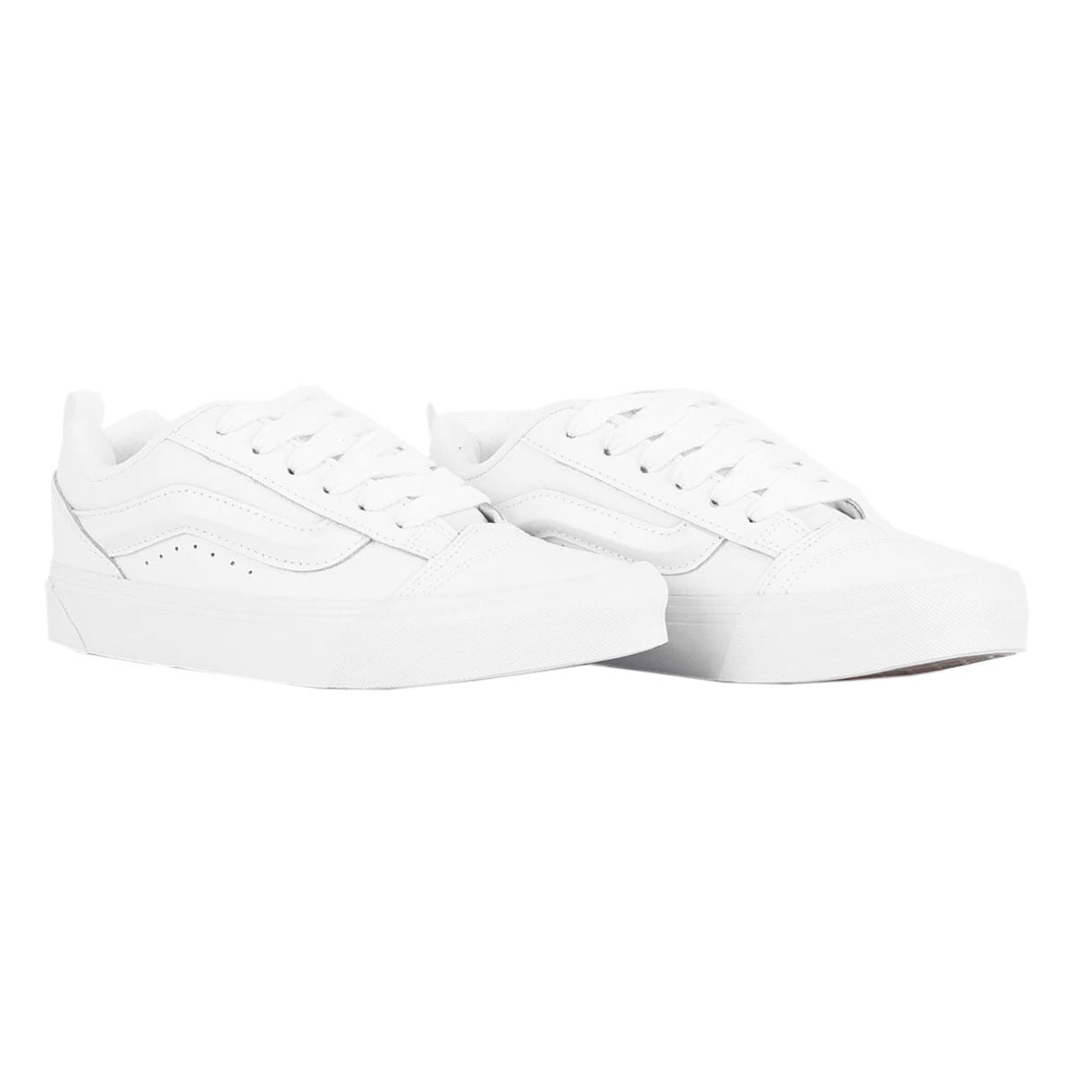 Tênis Vans Knu Skool Leather True White Feminino