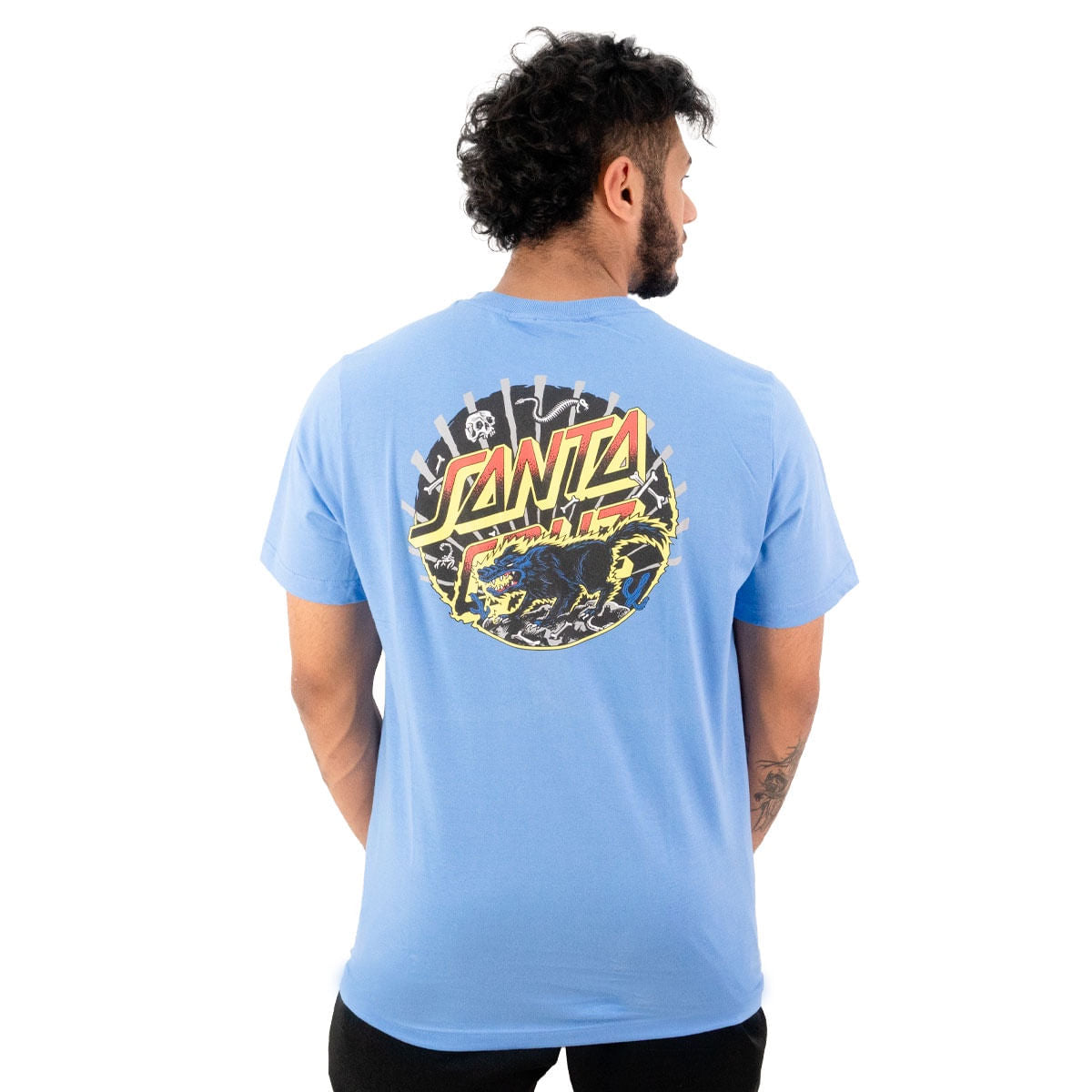 Camiseta Santa Cruz Kendall Wolf Masculino