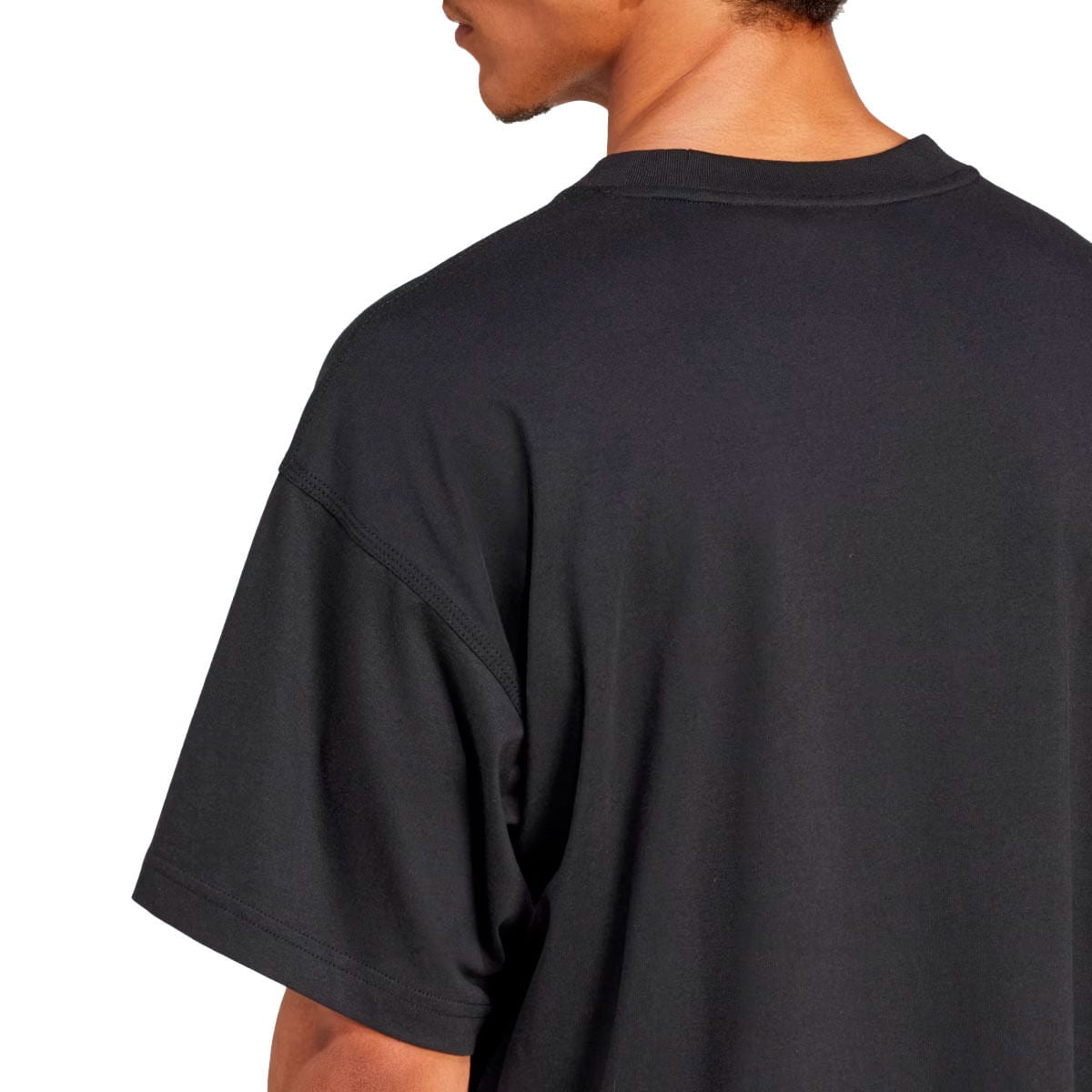 Camiseta Adidas Oversized Trefoil Masculino — detalhe 3
