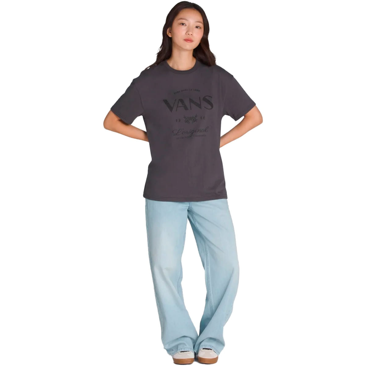 Camiseta Vans Lost Thoughts Feminino — detalhe 2