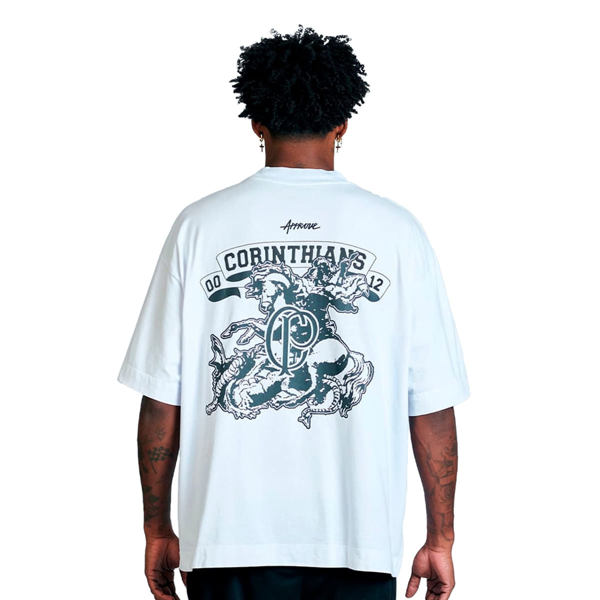 Camiseta Approve Corinthians Sao Jorge Masculino