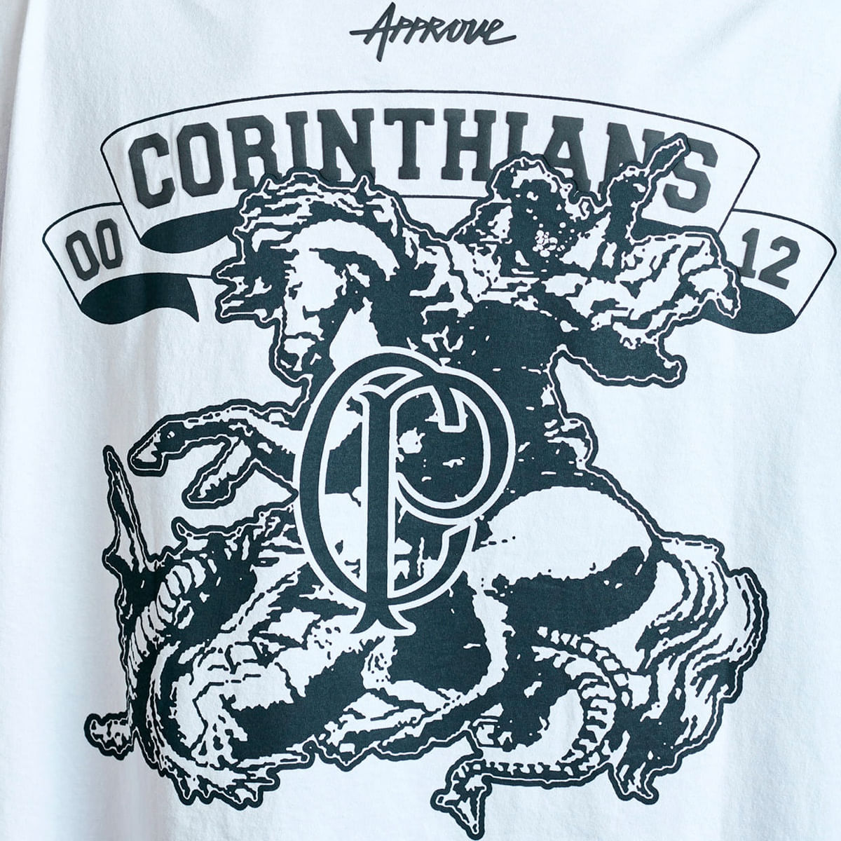 Camiseta Approve Corinthians Sao Jorge Masculino