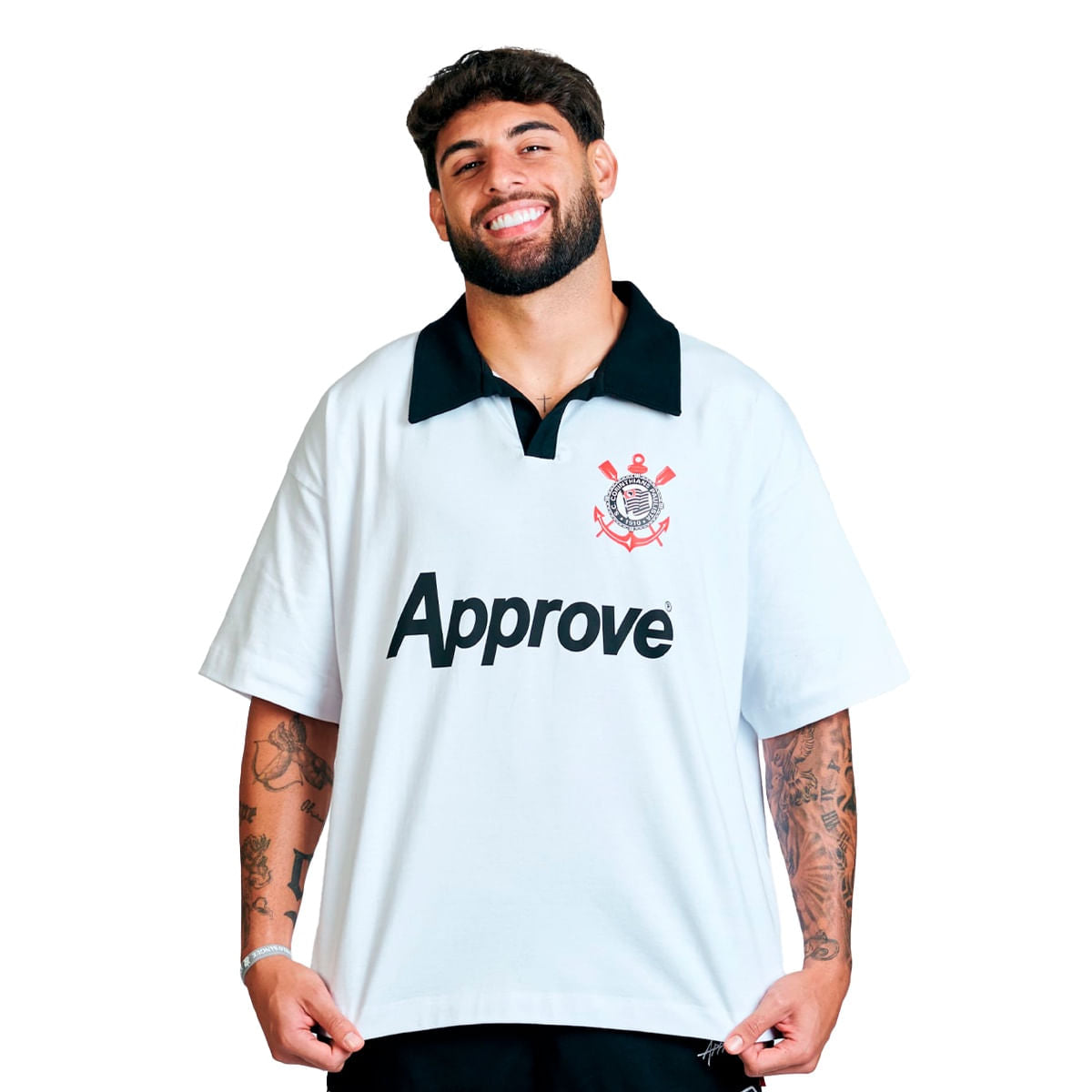 Polo Approve Corinthians Basic Masculino
