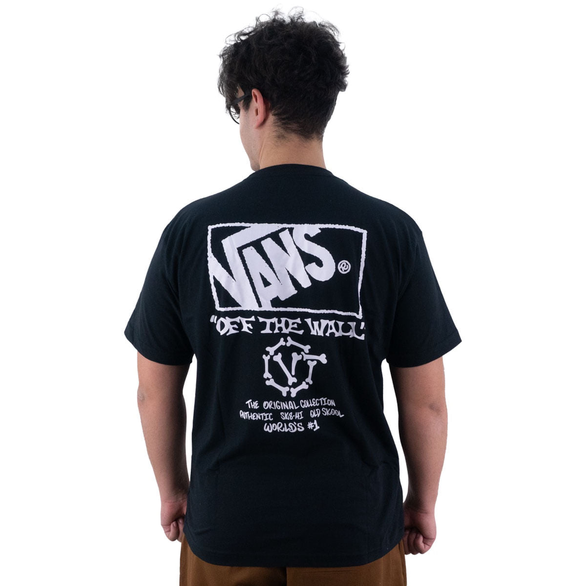 Camiseta Vans SS Circle Masculino — detalhe 2