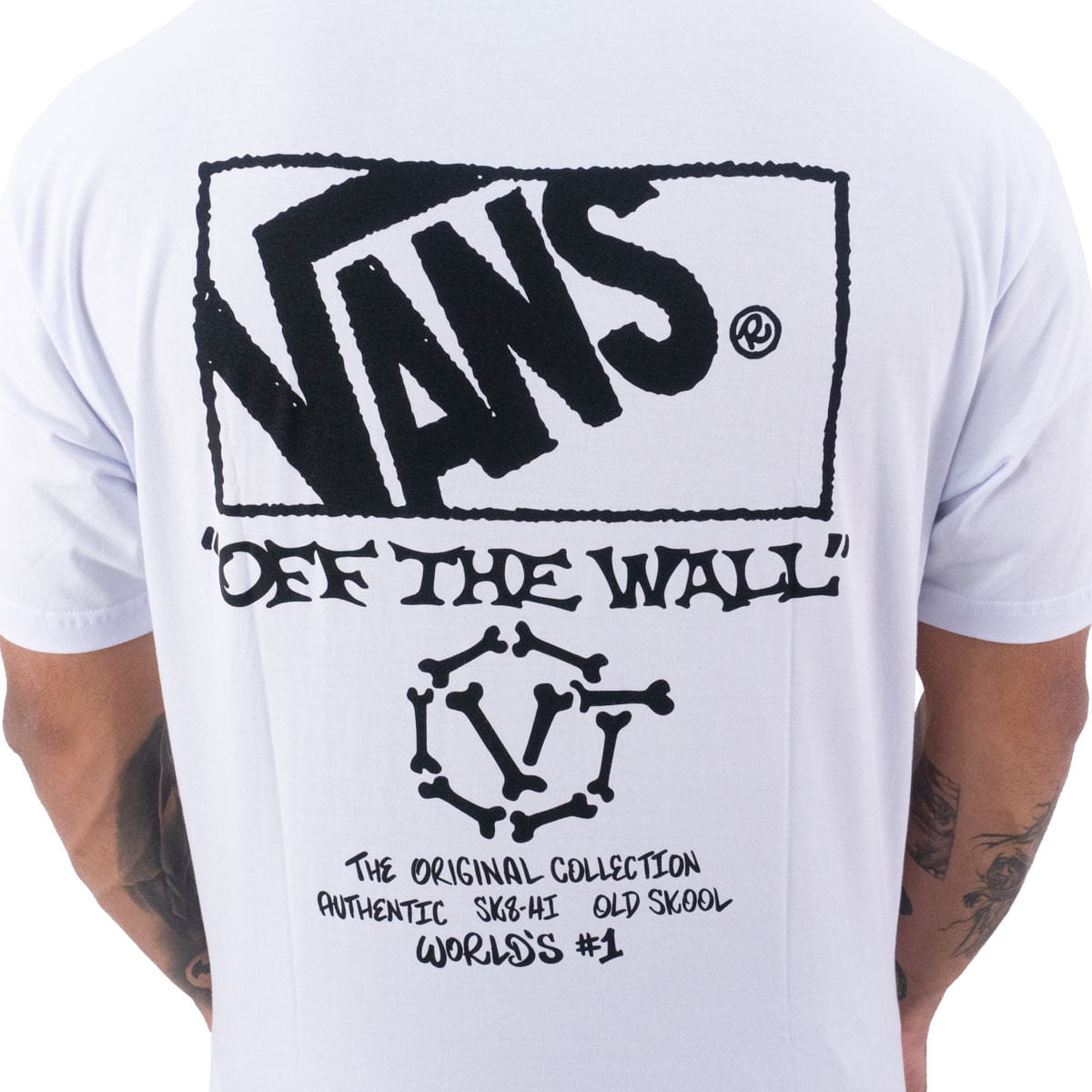 Camiseta Vans SS Circle Masculino — detalhe 2