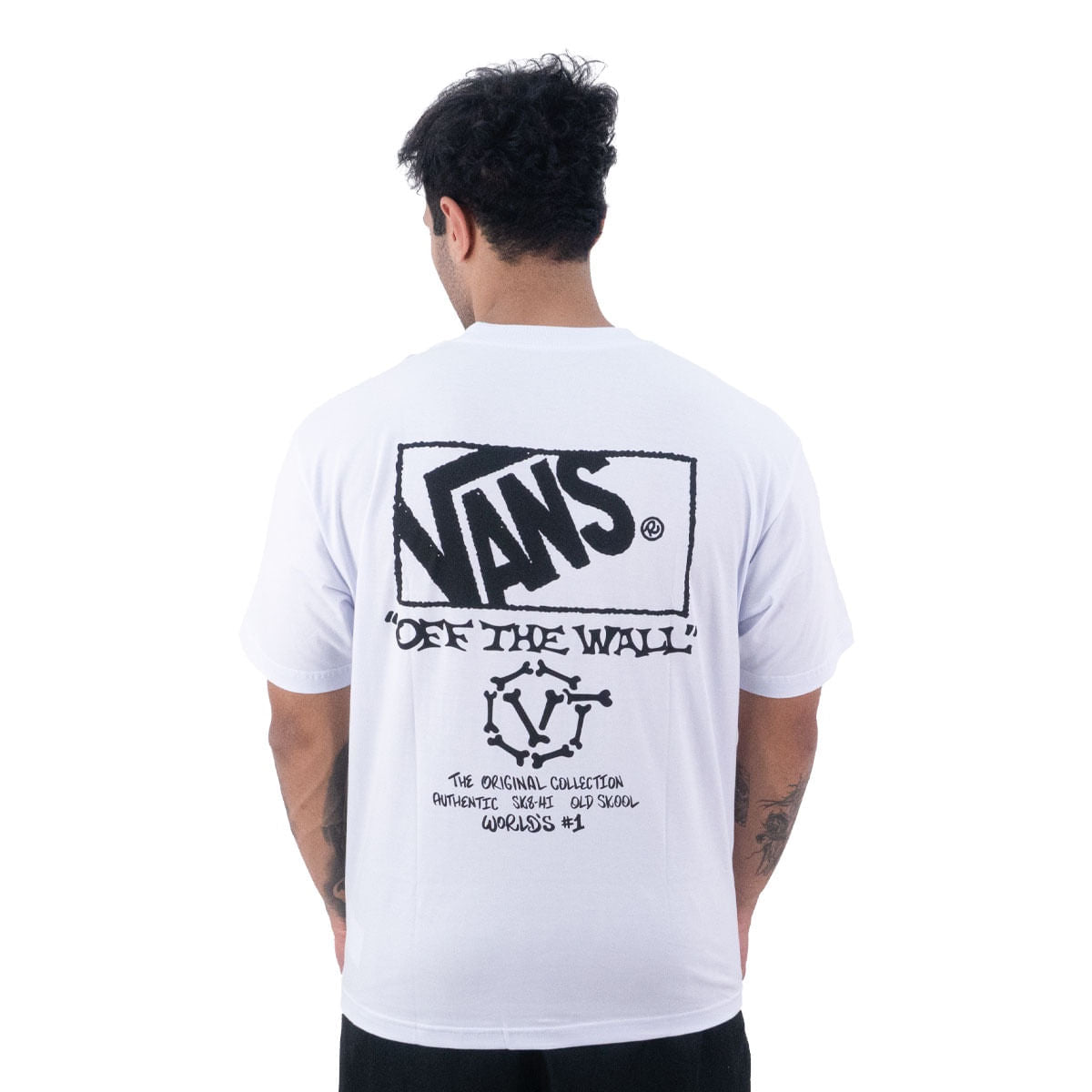 Camiseta Vans SS Circle Masculino — detalhe 3