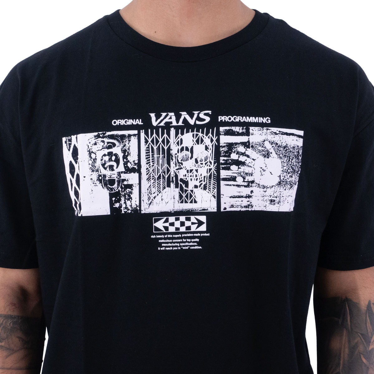Camiseta Vans Programming Masculino — detalhe 1