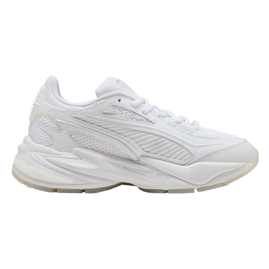 Tênis Puma Rs Surge Unissex — Branco no branco, construído em camadas