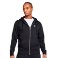 Blusa Canguru Aberto Nike Club Masculino