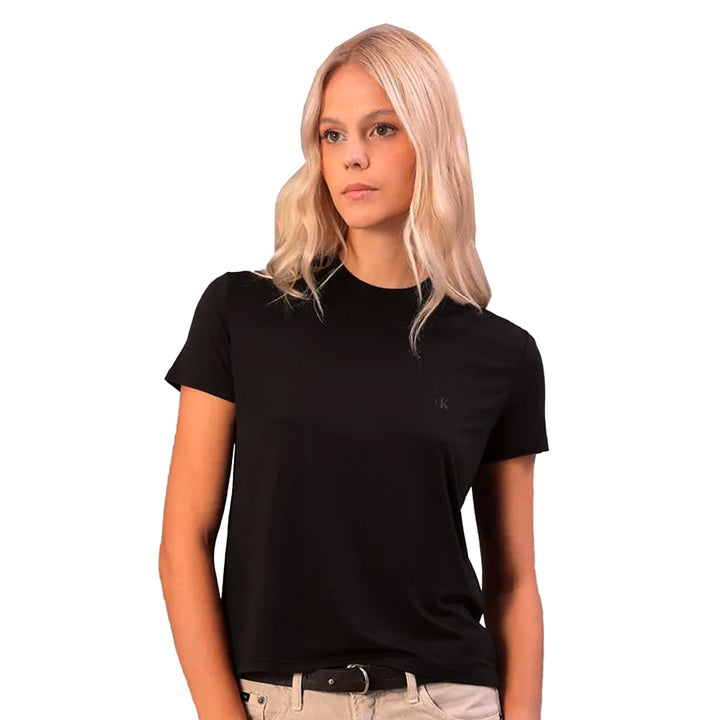 Camiseta Calvin Klein Viscolycra Feminino
