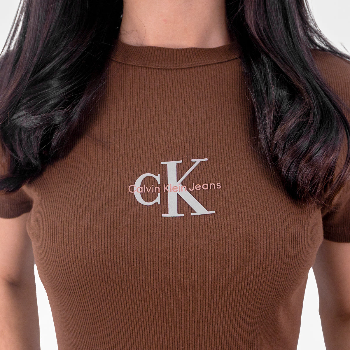 Camiseta Calvin Klein Rib Feminino