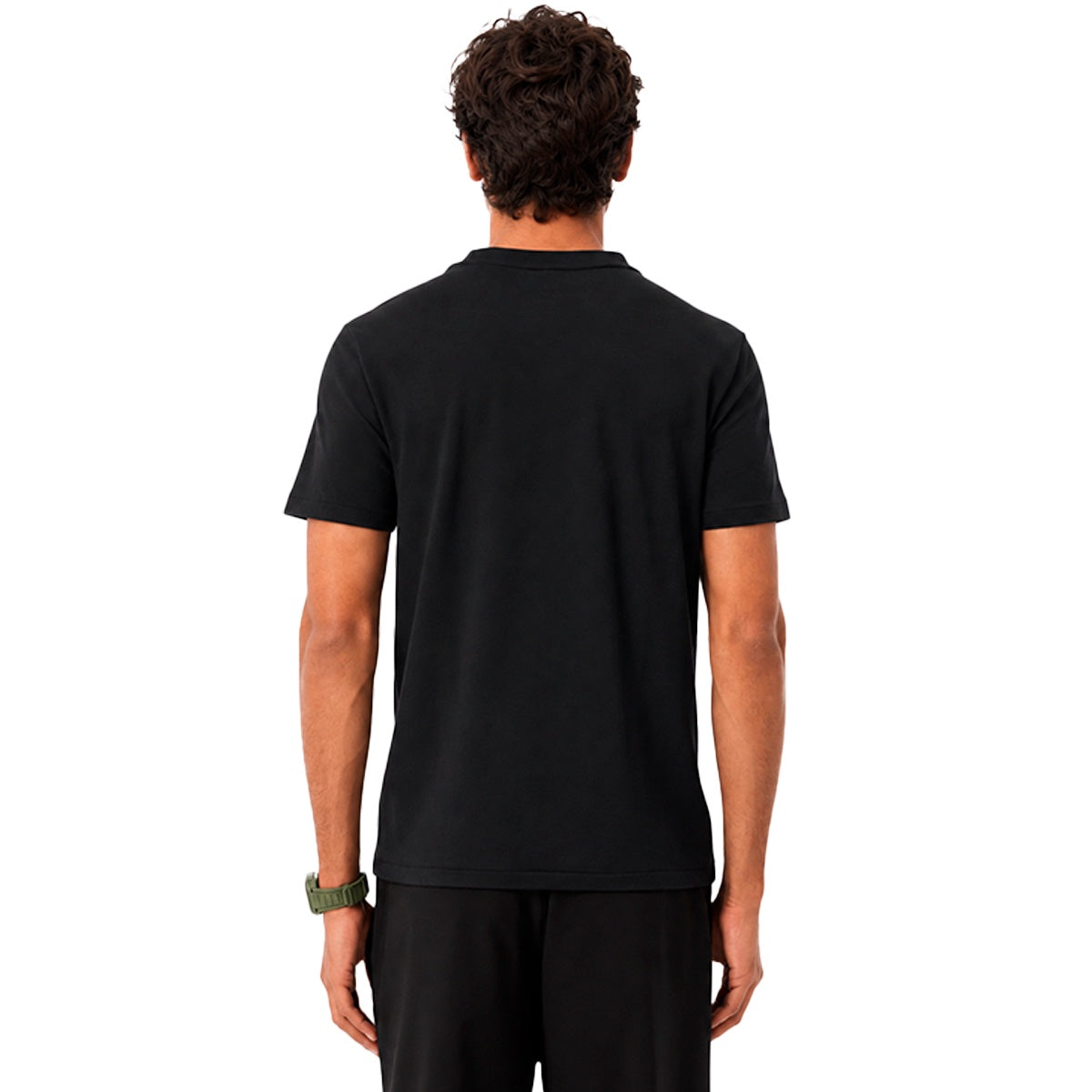 Camiseta Lacoste Piquet Jacquard Masculino