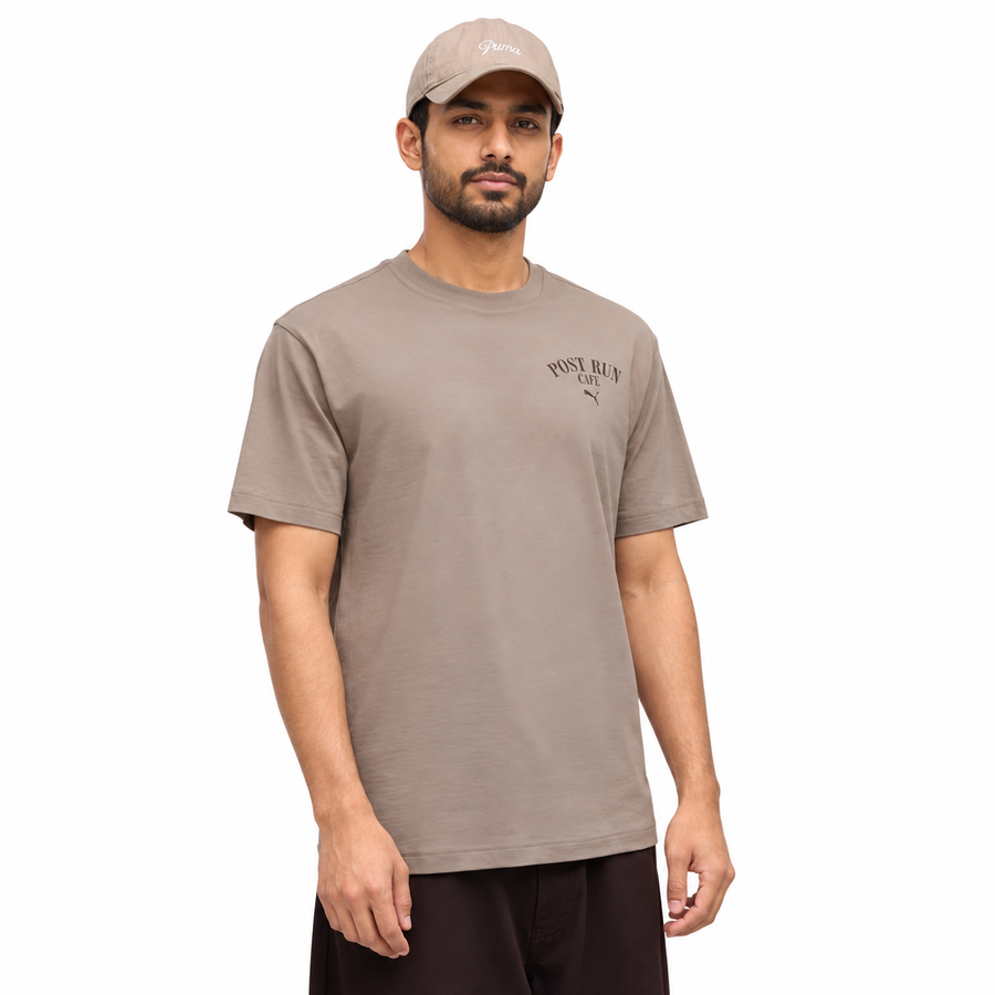 Camiseta Puma Graphic Masculino — Nome e felino no peito