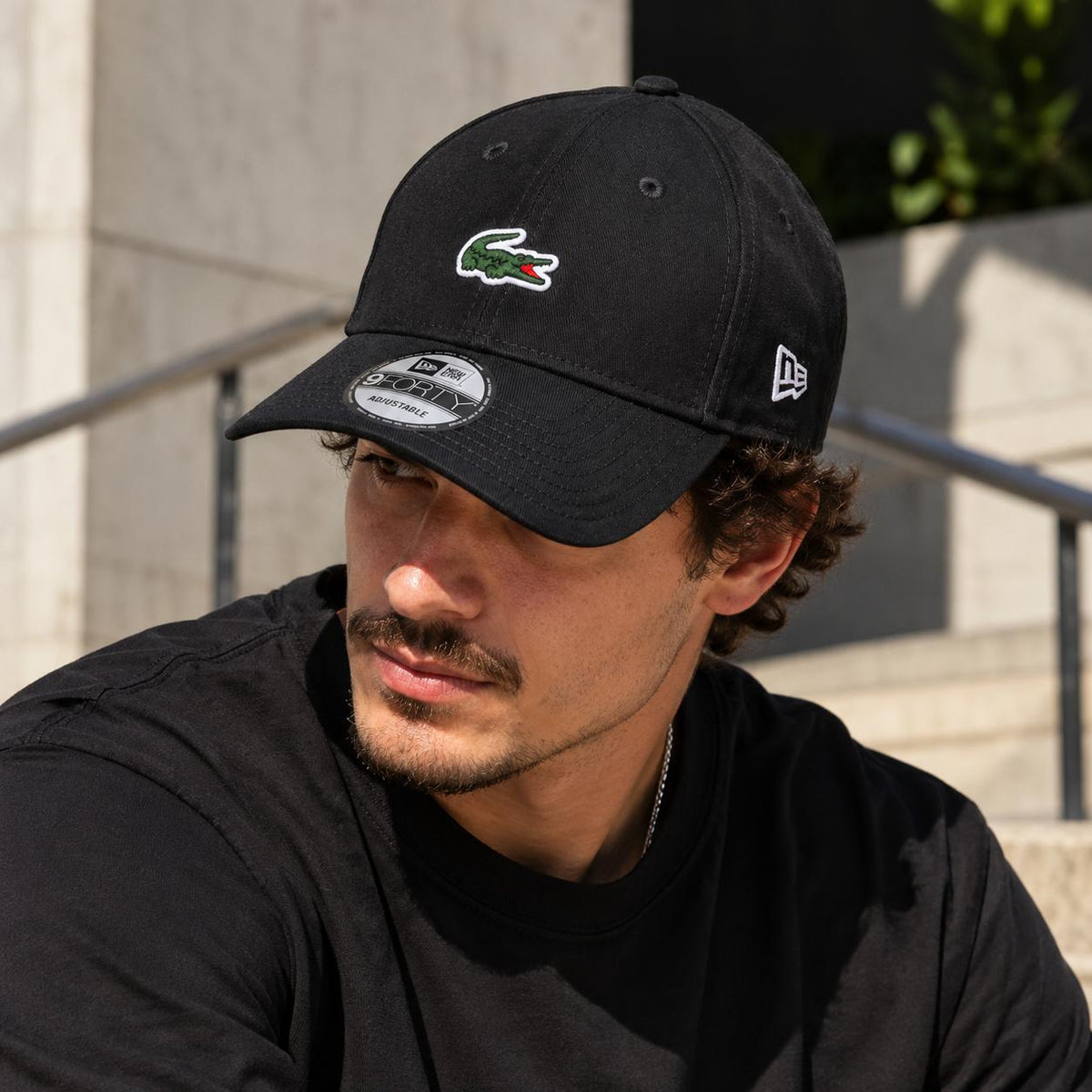Boné Aba Curva Lacoste X New Era Unissex