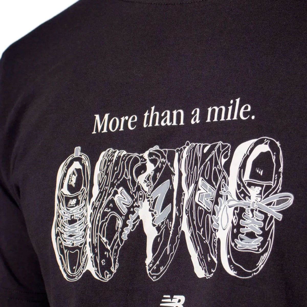 Camiseta New Balance Miler Masculino — detalhe 1