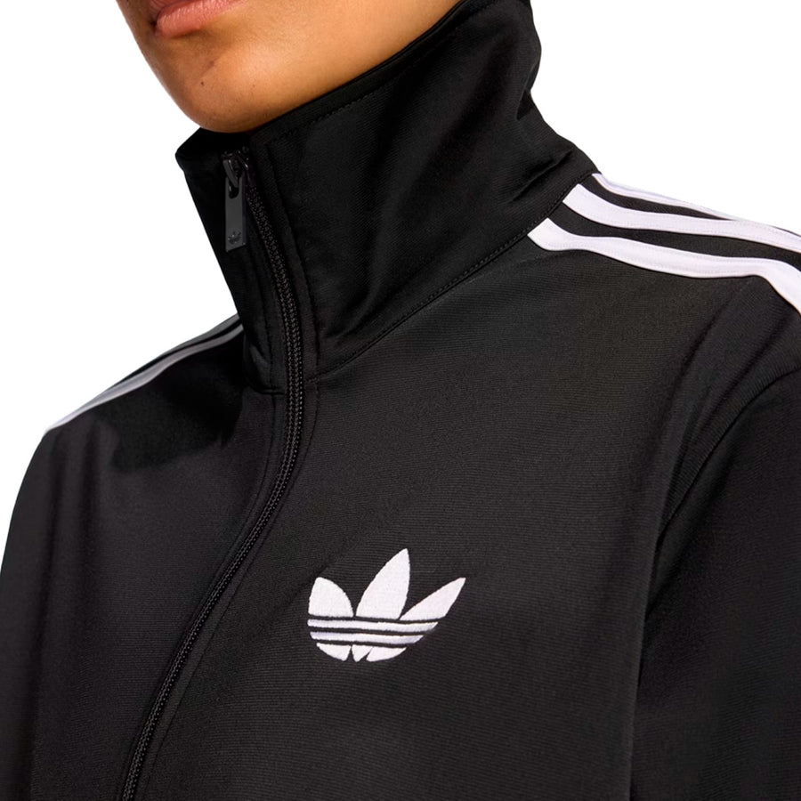 Jaqueta Adidas Firebird Feminino — Gola alta e zíper inteiro