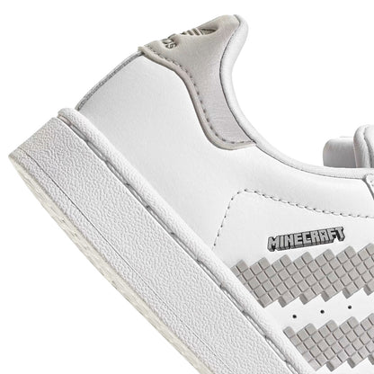 Tênis Adidas Superstar Ii Cf C Minecraft Infantil